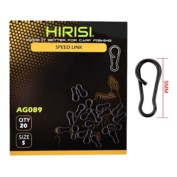40st Fiske Hängande Snap Barrel Swivel AG089 AG089 AG089