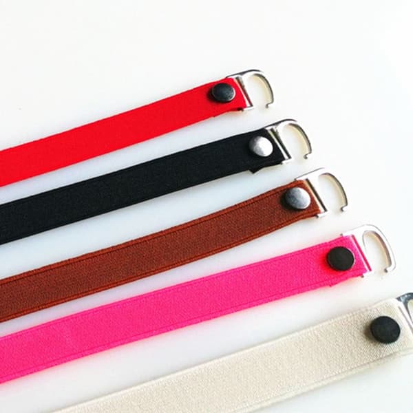 1 par Bundle Shoelisse Høye hæler Holder BLÅ blue