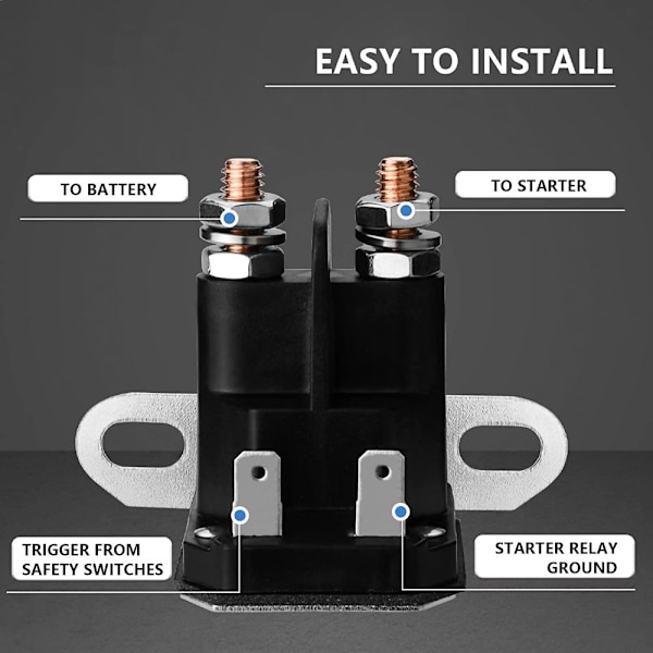 Starter solenoid elektromagnetisk bryter magnetisk bryter