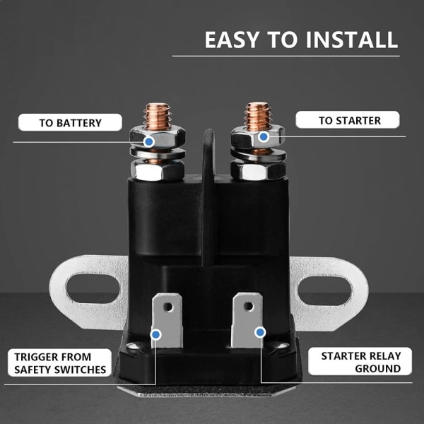 Starter solenoid elektromagnetisk kontakt magnetisk kontakt