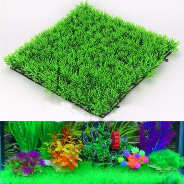 Aquarium Fish Tank Accessories Decor Green Grass 01 01 01