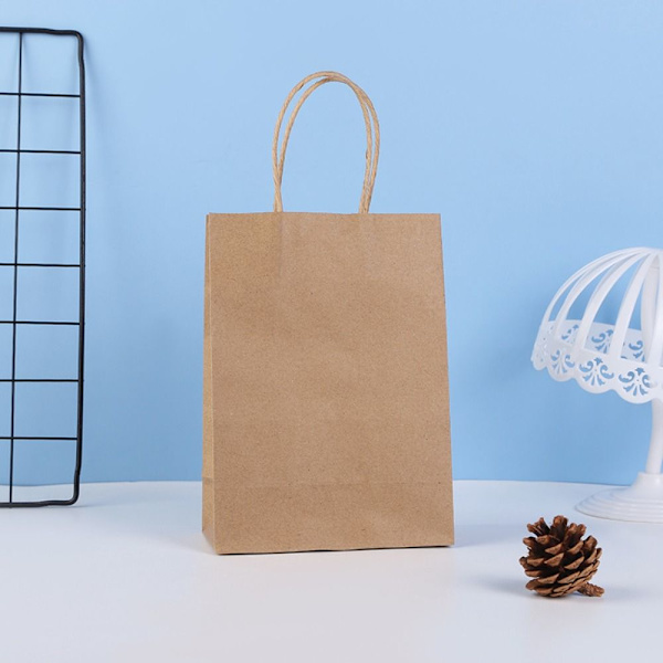 Paperiset juhlakassit Candy Bag RUSKEA brown