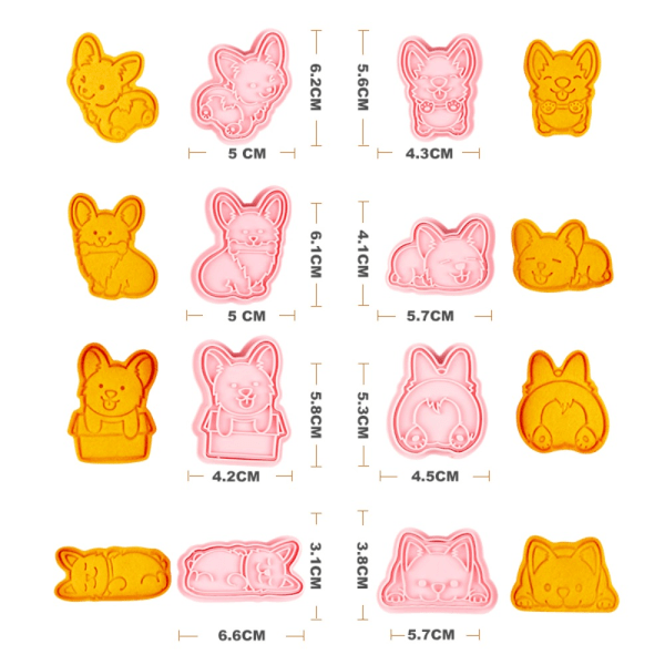Corgi Småkageform Småkageform Bageform