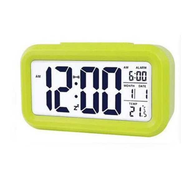 Väckarklocka Elektronisk klocka GRÖN UPPLADDNINGSBAR UPPLADDNINGSBAR Green Rechargeable-Rechargeable