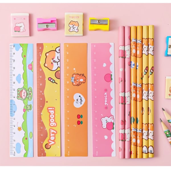 5 kpl lyijykynän set Pencil Box CC C