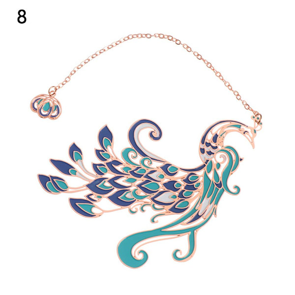 Mässing Bokmärke Bokklipp Pagination Mark 8