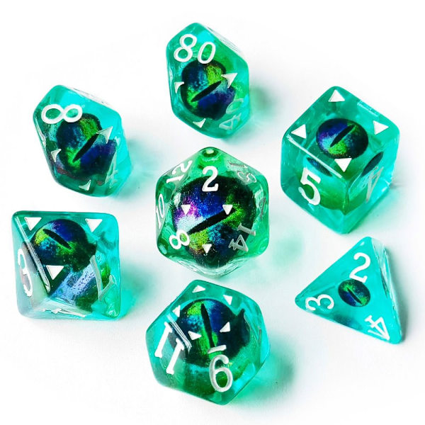 Dragon Eye Dice Longan Dice MONIVÄRI Multicolor