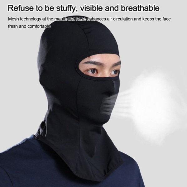 Full Face Cap Cycling Balaclava GREY grey