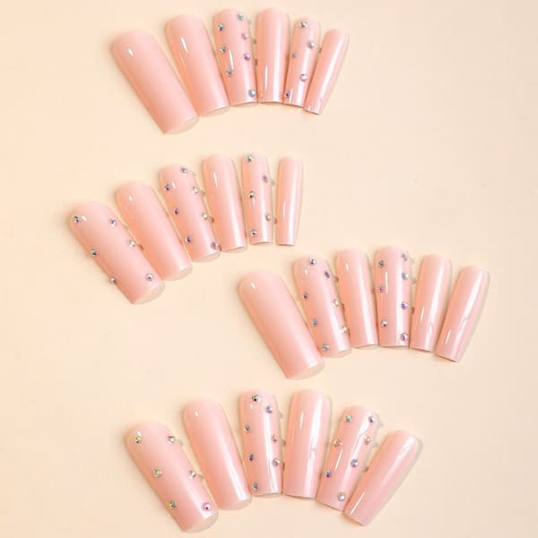 Fake Nails Long Water Pipe 4 4 4