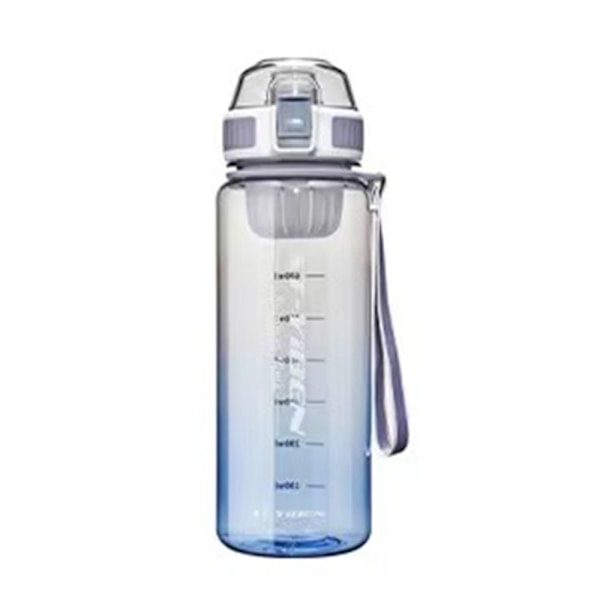 Vattenflaska Studentvattenkopp GRÅ 850ML 850ML Grey 850ML-850ML