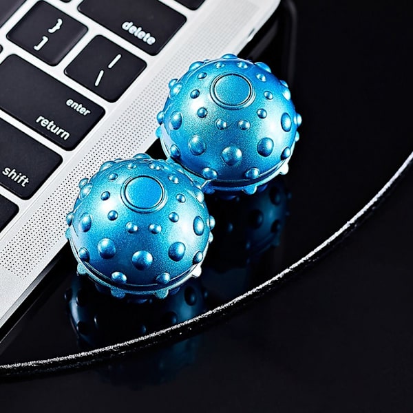 Integroitu hierontapallo 3D Gravity Retiisi sormenpäälelu Blue-2Ball