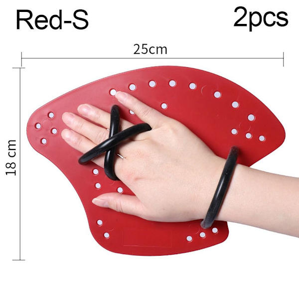 Flipper Flat Paddle Simpaddel RÖD S red S