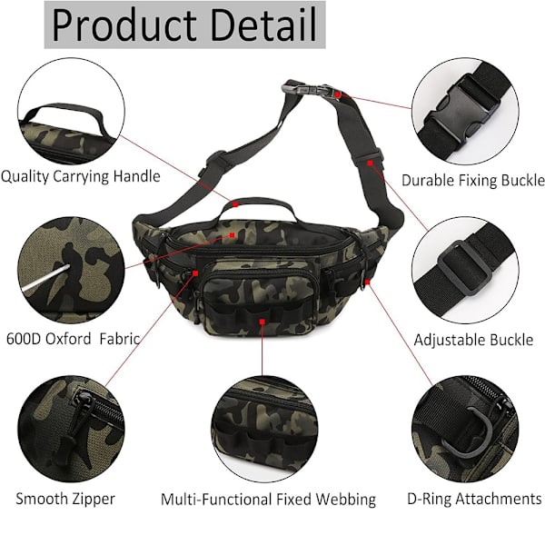Midjeväska för män Chest Pack C C