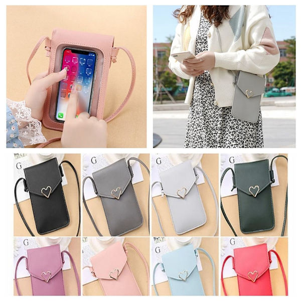 Crossbody Bag Säilytyslaukut GREY grey