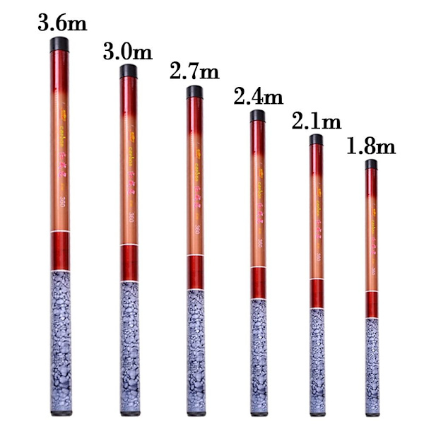 Teleskooppinen kalastusvapa Stream käsisauva 2,1M 2,1M 2.1m