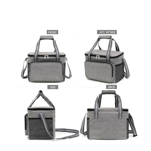 Cool Bag Lounaskassi GREY Grey