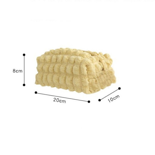 Tissue Box Servietholder GUL yellow