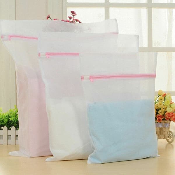 3 Styck Mesh Maskintvättpåsar Mesh 3Pcs
