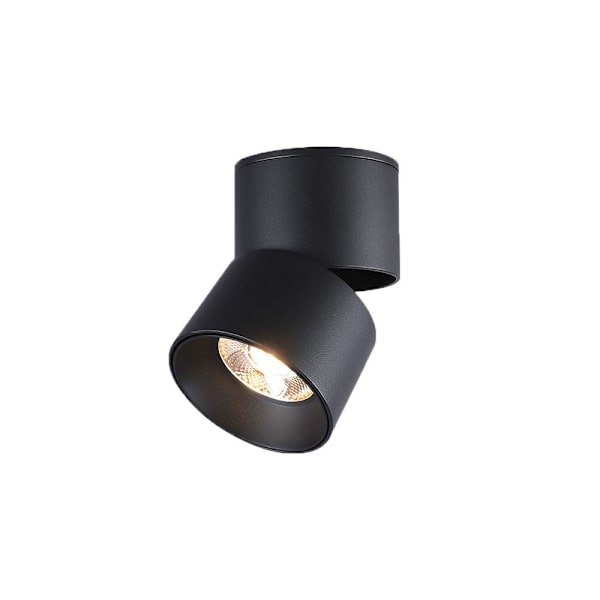 Spot LED Spots Lampe SORT 7W KOLDLYS 7W KOLDLYS black 7W Cold Light-7W Cold Light