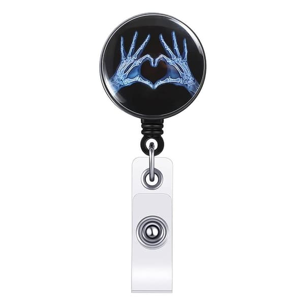 Badge Reel ID Clip avaimenperä