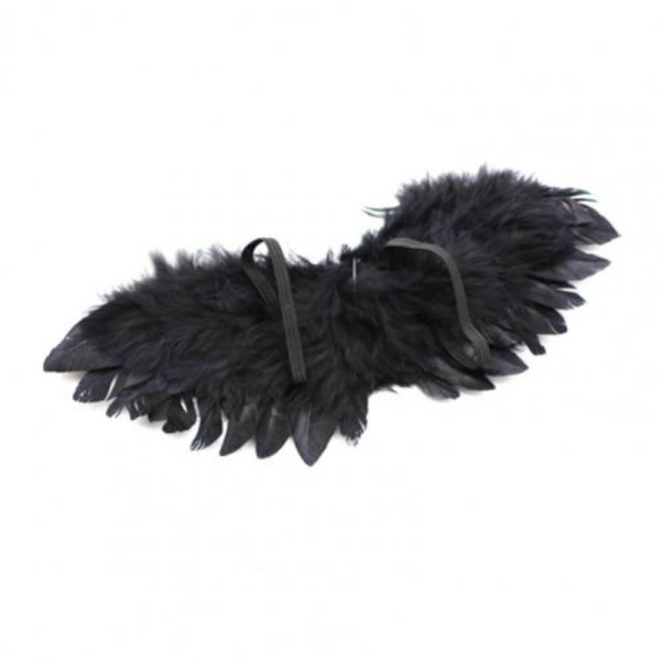 Angel Feather Wings Angel White Wing MUSTA 32CNX11CM Black 32cnX11cm
