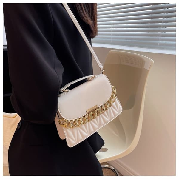 Skuldertaske Kæde Crossbody Tasker SORT black