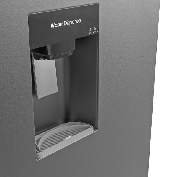 Vanndispenserbrett Silikon Kjøleskap Drypppanne SVART black
