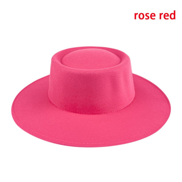Kirkehatte Fedorahatte ROSE RØDE rose red