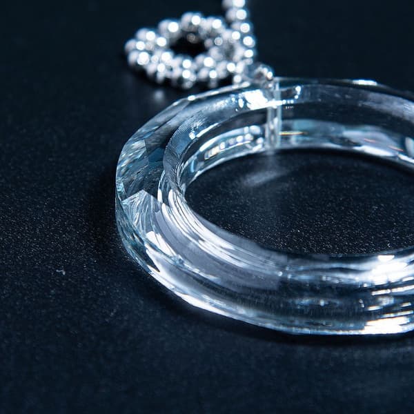 Crystal Chain Lamp Prism Pendel Ljuskrona Crystal