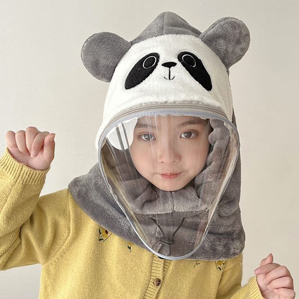 Barn pelsluer Plysj Pullover lue C C C