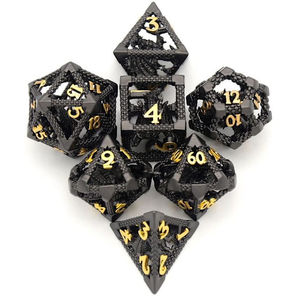 7kpl DND Metal Set Pelinoppaa 02 02 02