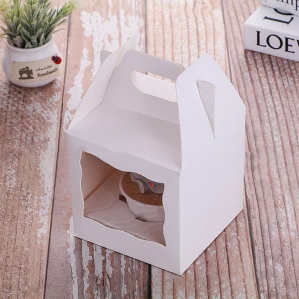 12 stk Cupcake Boxes Cup Cake Box Muffin Box 12pcs