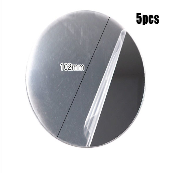 Harpiksform Makeup Mirror Mold 5 STK 5 STK 5pcs