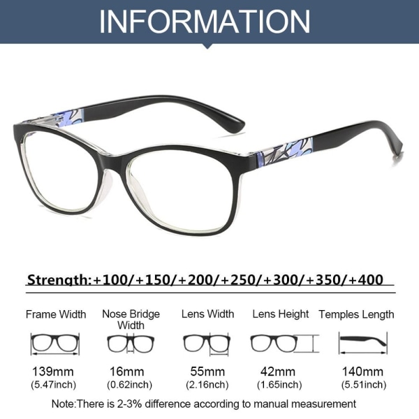 Lesebriller Briller BLACK STRENGTH 250 Black Strength 250