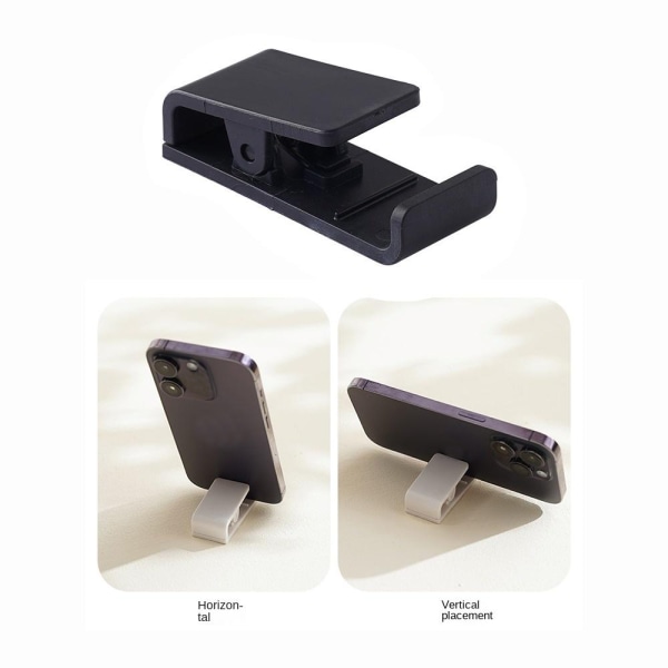 3 Stk Mobiltelefonholder Filklips Dual Purpose Clip