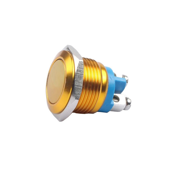 2 stk trykknapafbryder 16mm 3A/12V 24V 36 DC