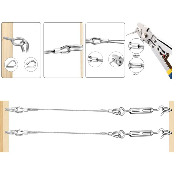 Turnbuckle Wire Strainer Sil Kit Wire Rope Kit