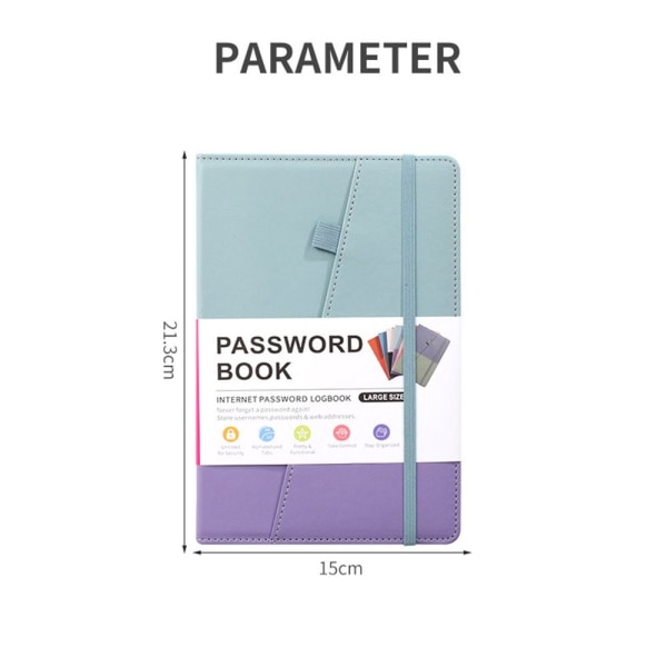 A5 Password Book Password Keeper Book 01 01 01