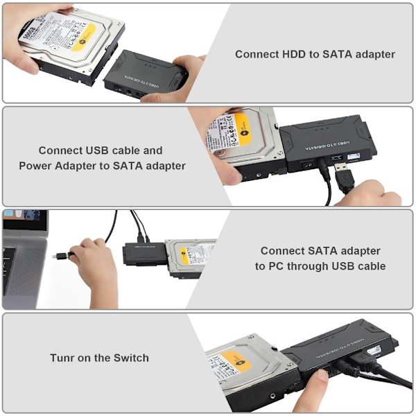 Recovery Converter Allt i ett SVART EU EU Black EU-EU