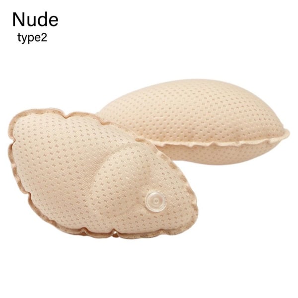 1 Par Brystskål Bryst BH NAKEN TYPE2 TYPE2 nude type2-type2
