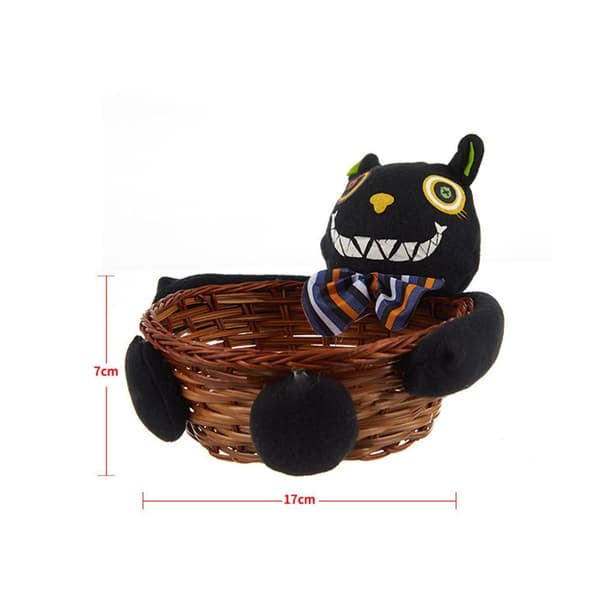 Halloween Godterikurv Fruktoppbevaringsboks GRESKIN GRESKIN Pumpkin