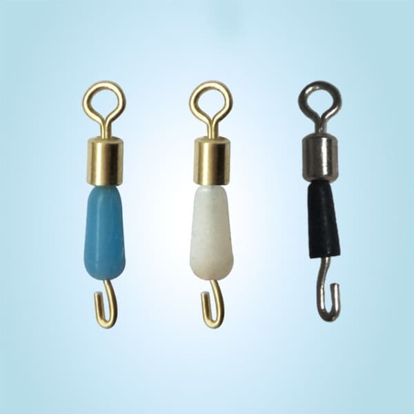 30 STK Fiskefoder Drejeled Metode Foder Drejeled BLÅ M blue M