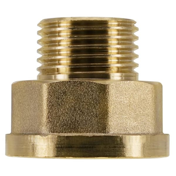 2 STK forlængerrør Ledningsslangeadaptere Kompressionsfitting 2PCS