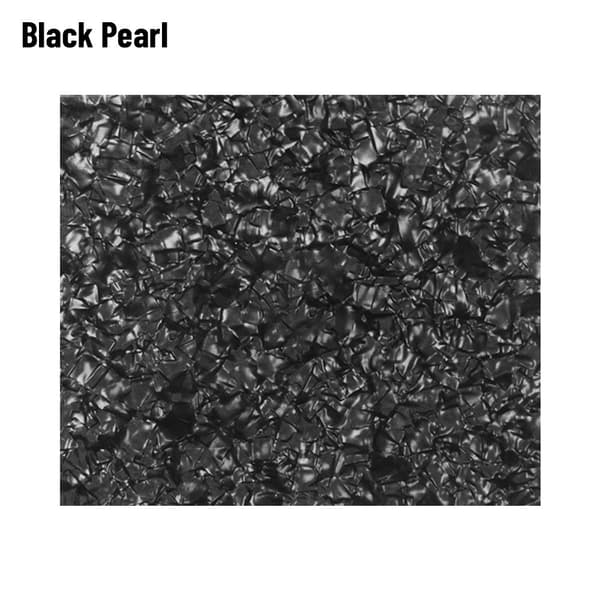 El-guitar Dele Guitar Bas Pickguard SORT PERLE SORT Black Pearl
