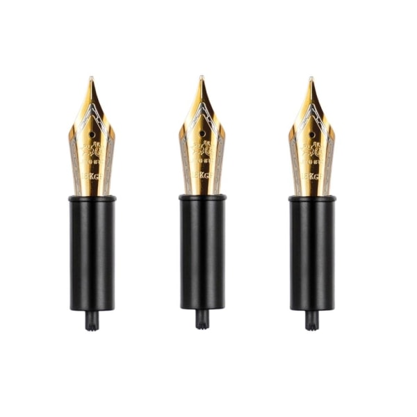 3 STK Pennespids Nib Guld