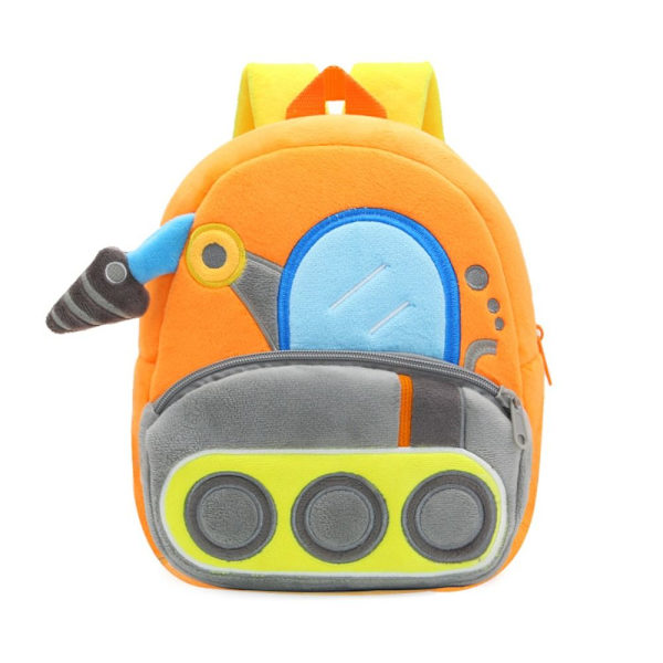 Kids Engineering ryggsekk tegneserie gravemaskin ryggsekk 06 06 06