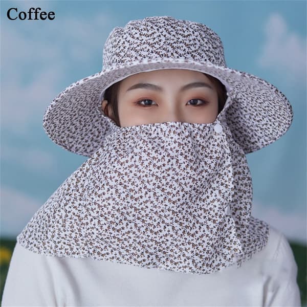 Solhatt UV-beskyttelse HATT Kaffe coffee