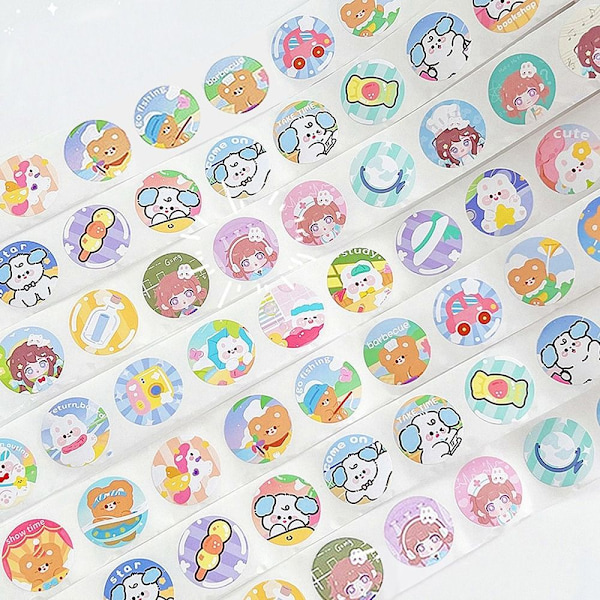 Animal Stickers Forseglingsmærke STYLE 2 STYLE 2 Style 2