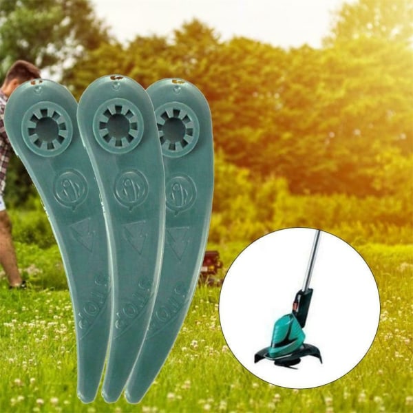 50st Gräsklippare Plastblad Klippblad för Bosch gräsmatta