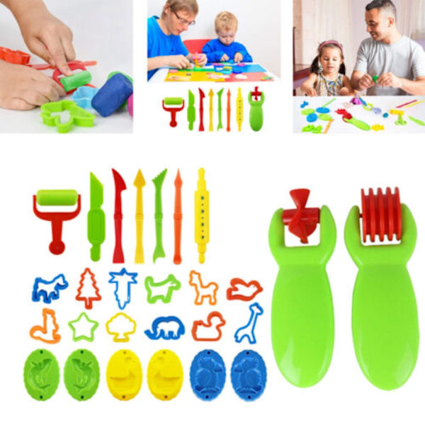 26 kpl/ set Play Dough Tools Kit Tee itse mold